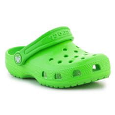 Crocs Dřeváky zelené 28 EU Classic Neon Highlighter Clog K