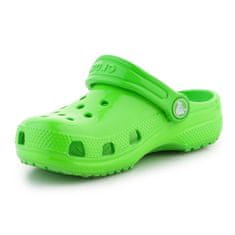 Crocs Dřeváky zelené 28 EU Classic Neon Highlighter Clog K