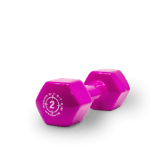 Power System Vinyl Dumbell 2 kg purple