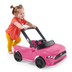 Bright Starts Chodítko 3v1 Ford Mustang Pink 6 m+, do 12 kg