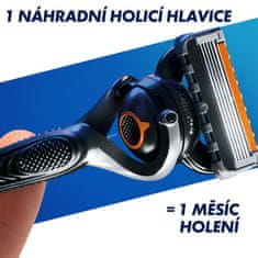 Gillette Cestovní Sada ProGlide Holicí Strojek + Fusion Gel Na Holení 200 ml + stojan