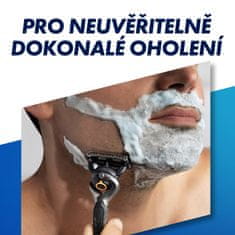 Gillette Cestovní Sada ProGlide Holicí Strojek + Fusion Gel Na Holení 200 ml + stojan