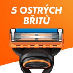 Gillette Dárková Sada: Fusion Holicí Strojek + Fusion gel 200 ml