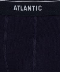 ATLANTIC Pánské boxerky Atlantic 3MH-179 A'3 S-2XL grafitovo-černo-čokoládová XXL