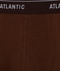 ATLANTIC Pánské boxerky Atlantic 3MH-179 A'3 S-2XL grafitovo-černo-čokoládová XXL