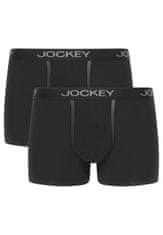 Jockey Pánské boxerky 25502982 černé - Jockey M