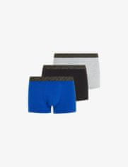 Tommy Hilfiger Pánské boxerky 3PACK UM0UM03039 0SH černé-modré-šedé - Tommy Hilfiger L