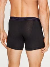 Emporio Armani Pánské boxerky 3PACK 111473 3F717 29821 černé - Emporio Armani XL