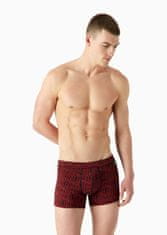 Emporio Armani Pánské boxerky 112074 3F508 56936 černé se vzorem - Emporio Armani L