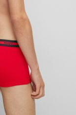 Hugo Boss Pánské boxerky 50469775 černočervené - Hugo Boss M