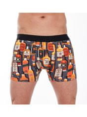 Cornette Pánské boxerky Cornette High Emotion 508/143 S-2XL oranžová M