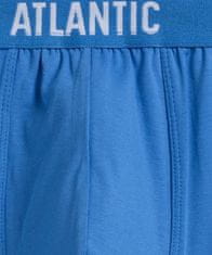 ATLANTIC Pánské boxerky Atlantic 5SMH-004/24 A'5 M-2XL černo-fialovo-modrá XL