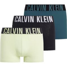 Calvin Klein Pánské boxerky 3Pack 000NB3608A OG5 vícebarevné - Calvin Klein M