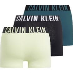 Calvin Klein Pánské boxerky 3Pack 000NB3608A OG5 vícebarevné - Calvin Klein M