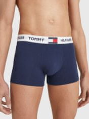 Tommy Hilfiger Pánské boxerky TRUNK UM0UM01810 CHS tm. modré - Tommy Hilfiger XL