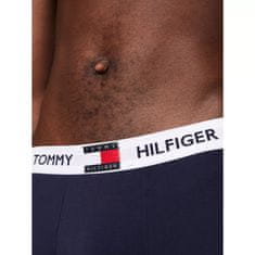 Tommy Hilfiger Pánské boxerky TRUNK UM0UM01810 CHS tm. modré - Tommy Hilfiger XL