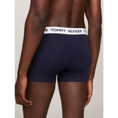 Tommy Hilfiger Pánské boxerky TRUNK UM0UM01810 CHS tm. modré - Tommy Hilfiger XL