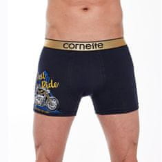 Cornette Pánské boxerky Cornette High Emotion 508/147 S-2XL tmavě modrá M