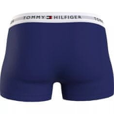 Tommy Hilfiger Pánské boxerky 3P TRUNK PRINT UM0UM02768 0W2 modré - Tommy Hilfiger M