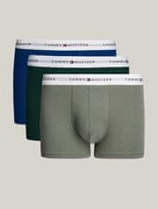 Tommy Hilfiger Pánské boxerky 3Pack TRUNK UM0UM02761 0XY kombinace zelené - Tommy Hilfiger XXL