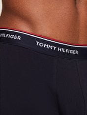 Tommy Hilfiger Pánské boxerky 3Pack WB TRUNK UM0UM01642 0XW tm. modré - Tommy Hilfiger XXL