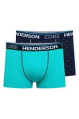 Henderson Pánské boxerky 2 pack 41272 Cash - Esotiq & Henderson vícebarevná XXL