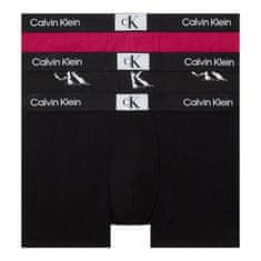 Calvin Klein Pánské boxerky 3Pack 000NB3528E MRS vícebarevné - Calvin Klein S