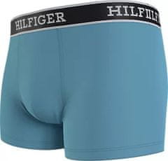 Tommy Hilfiger Pánské boxerky 3Pack UM0UM03185 0UM modré/žluté/šedé - Tommy Hilfiger L