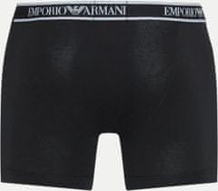 Emporio Armani Pánské boxerky 3Pack 111473 4R717 černé - Emporio Armani 2XL