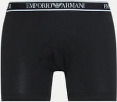 Emporio Armani Pánské boxerky 3Pack 111473 4R717 černé - Emporio Armani 2XL