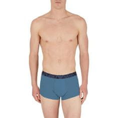 Emporio Armani Pánské boxerky 3Pack 111357 4R726 modré/červené/tm. modré - Emporio Armani 2XL