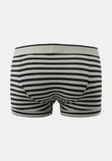 Emporio Armani Pánské boxerky 2Pack 111210 4R542 černé/proužek - Emporio Armani L