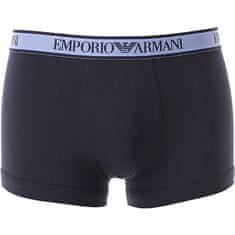 Emporio Armani Pánské boxerky 3Pack 112131 4R717 modré - Emporio Armani XL