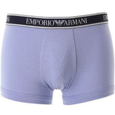 Emporio Armani Pánské boxerky 3Pack 112131 4R717 modré - Emporio Armani XL