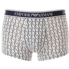 Emporio Armani Pánské boxerky 3Pack 112131 4R717 modré - Emporio Armani XL