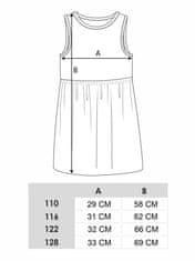 YOCLUB Yoclub Letní dívčí šaty bez rukávů UDK-0011G-A100 Vícebarevné 122