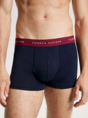 Tommy Hilfiger Pánské boxerky 3-PACK UM0UM02763 0SS tm. modré - Tommy Hilfiger S