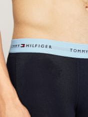 Tommy Hilfiger Pánské boxerky 3Pack UM0UM02763 0T9 tm. modré - Tommy Hilfiger L