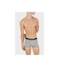 Emporio Armani Pánské boxerky 111625 4R722 18111 šedé/bíle/potisk - Emporio Armani L