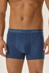 Henderson Pánské boxerky JOY 2PAK 42248 AW24 DENIM-GRANAT L