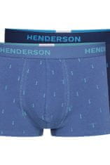 Henderson Pánské boxerky JOY 2PAK 41924 AW24 MORSKI-GRANAT 3xl