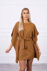 Kesi Šaty batwings Oversize camel UNI