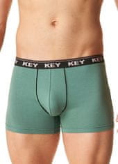 Key Pánské boxerky Key MXH 248 A24/25 M-2XL zelená M