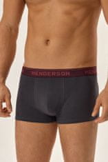 Henderson Pánské boxerky JEWEL 3PAK 41931 AW24 BORDO-GREY 3xl