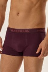 Henderson Pánské boxerky JEWEL 3PAK 41931 AW24 BORDO-GREY 3xl