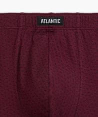 ATLANTIC Pánské boxerky Atlantic 3MH-197 A'3 S-3XL šedočerná-emeraldová M