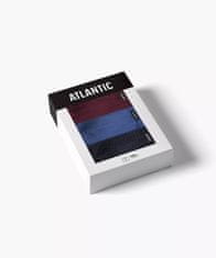 ATLANTIC Pánské boxerky Atlantic 3MH-197 A'3 S-3XL šedočerná-emeraldová M