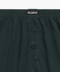 ATLANTIC Pánské boxerky Atlantic 2MBX-059 A'2 S-3XL černá-emeraldová 3xl