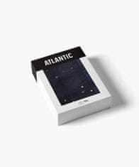 ATLANTIC Pánské boxerky Atlantic 3MH-050 A'3 S-2XL černá-grafitová-modrá XXL