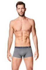 Henderson Pánské boxerky 39332 Maze grey - HENDERSON šedá XXL